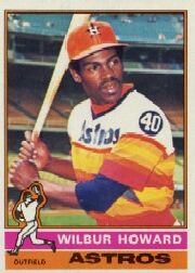 1976 Topps Baseball Cards      097      Wilbur Howard